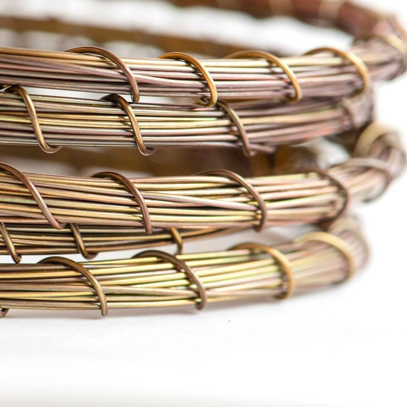 проволока латунная для wire wrap, без покрытия, d 1  мм, 6 м