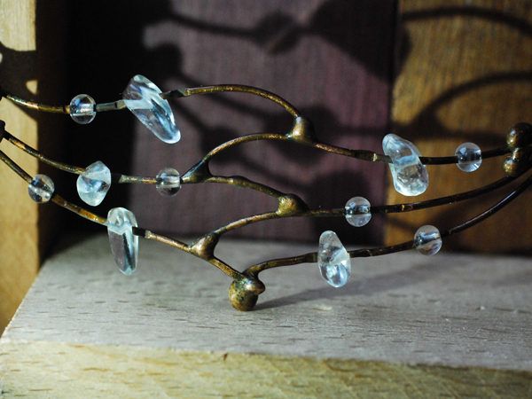 Колье "Весенняя капель"