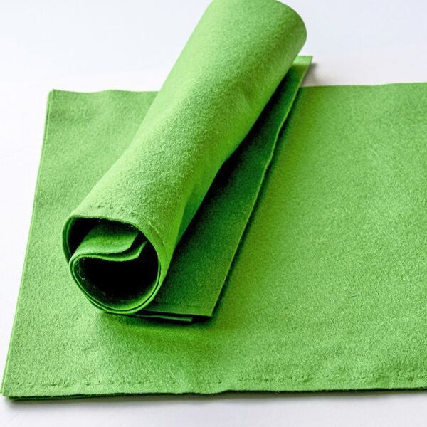 фетр rn-21 желто-зеленый темный, 1 мм, 33х110 см