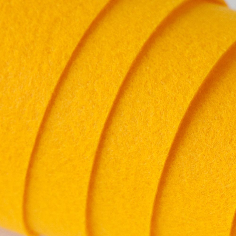 фетр 822 темно-желтый, 1.2 мм, 33х110 см