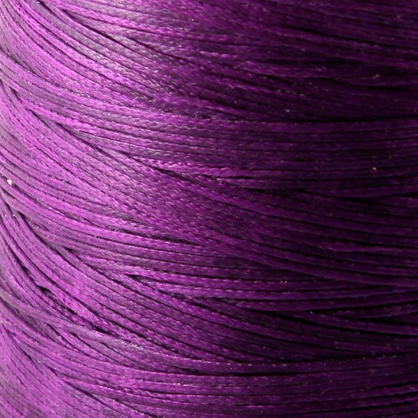 шнур вощеный, цвет фиолетовый, 1х0.4 мм