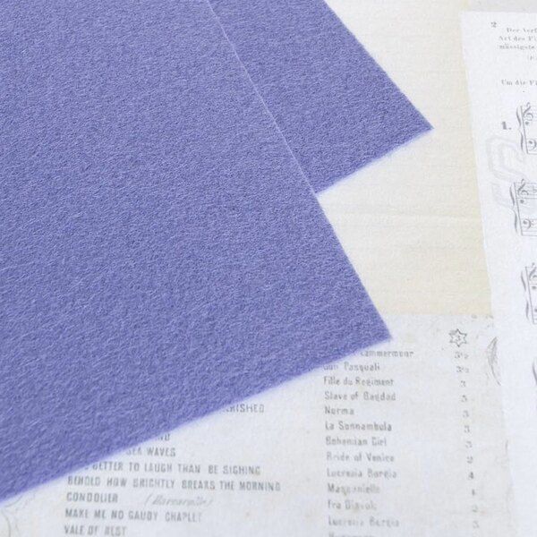 фетр 844 лавандовый, 1.2 мм, 28х33 см