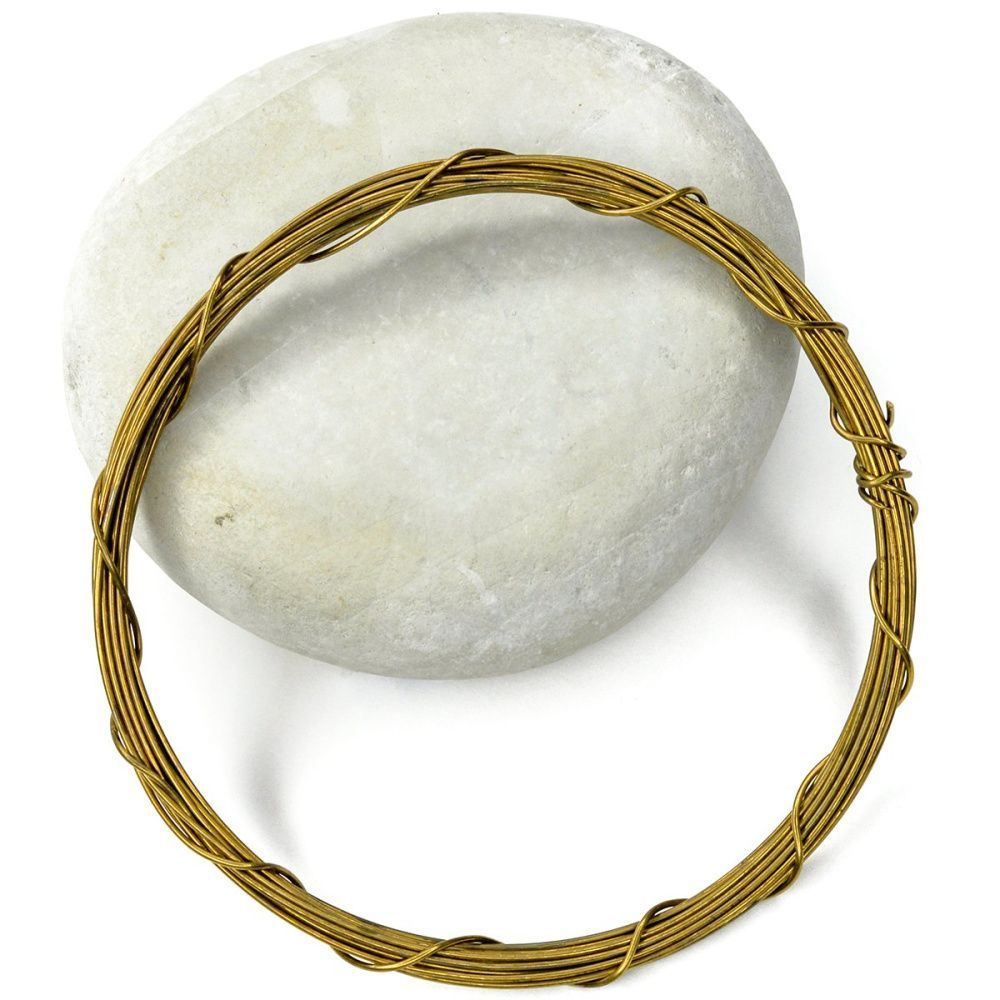 проволока латунная для wire wrap, без покрытия, d 1  мм, 6 м