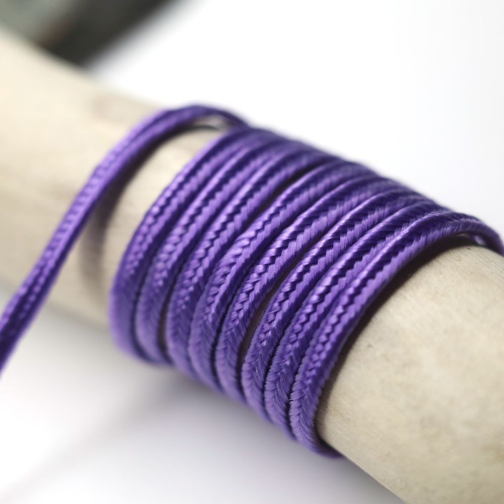 сутаж, цвет сиреневый, 2 мм