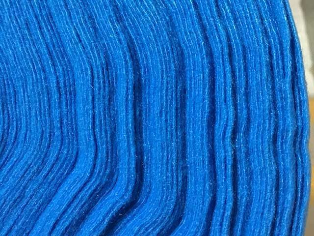 фетр rn-46 голубой, 1 мм, погонный метр шир. 1.1 м