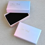 Коробка "Best wish", картон, цвет розовый/голубой, 8x5x2.6 см