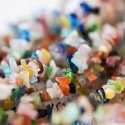 Бусина "Кошачий глаз", стекло, осколки, цветовой и размерный микс (уп.20 г)