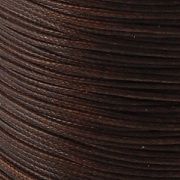 Шнур вощеный, цвет темно-коричневый, 0.5-0.8 мм