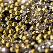 Стразы ювелирные, стекло, цвет Crystal, 1.7-1.8 мм (уп 20 шт)