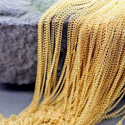 Цепочка "Твист", цвет золото, звено 3х2х0.6 мм