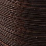 Шнур вощеный, цвет темно-коричневый, 0.5-0.8 мм