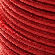 Шнур вощеный, цвет красный, 3 мм