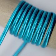 Сутаж, цвет бирюзово-голубой, 2 мм
