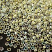 Бисер "Радуга", цвет св.желтый (вн.окрашен) АВ, 12/0 (уп 7 г)