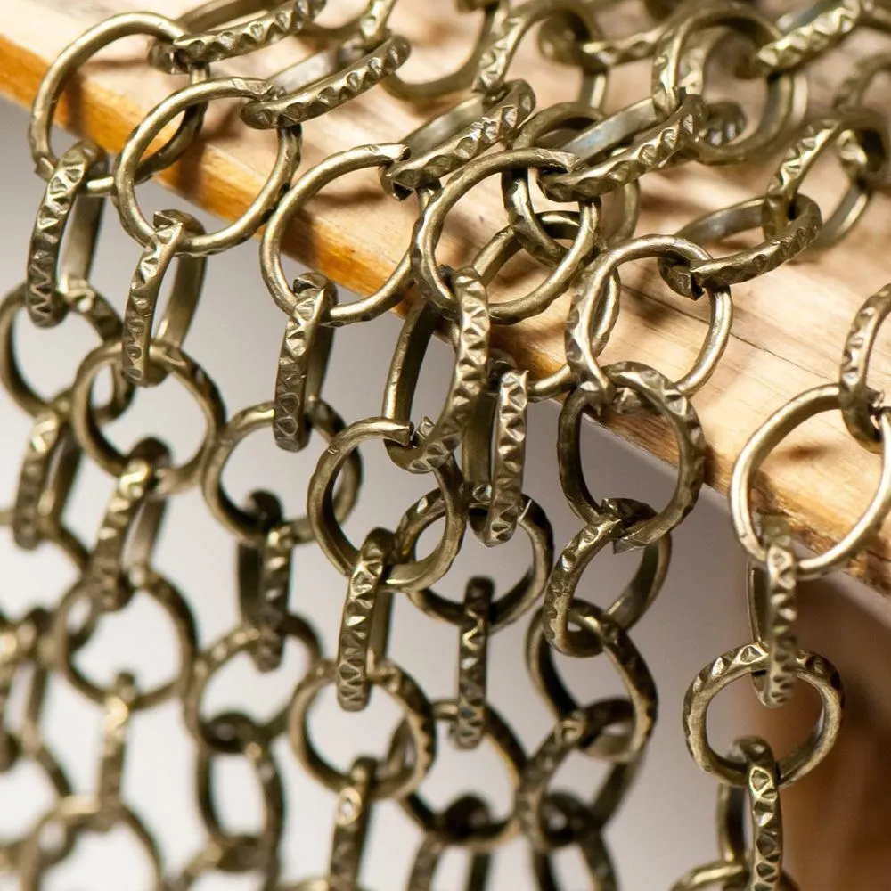 цепочка "даймонд", цвет античная бронза, звено 8x6x1 мм