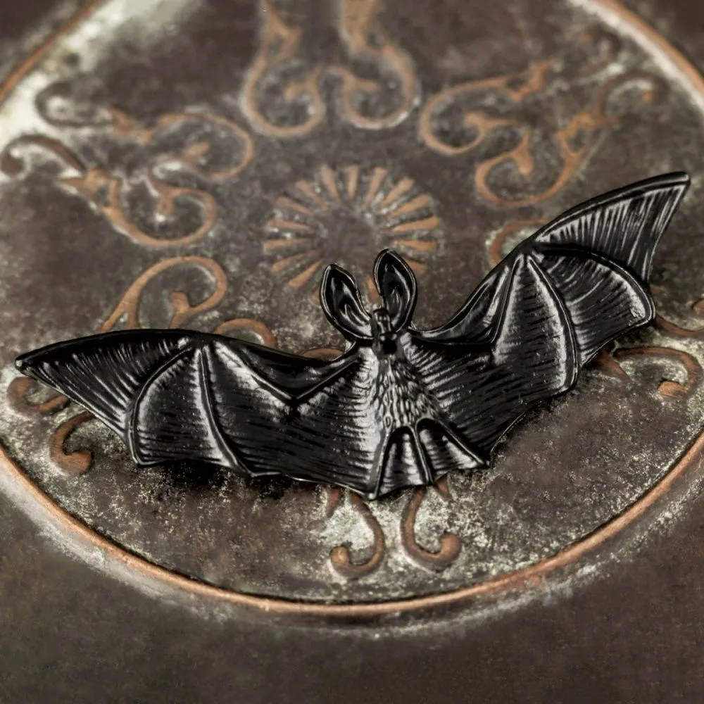 подвеска металл "batty", цвет черный, 26x76x7 мм