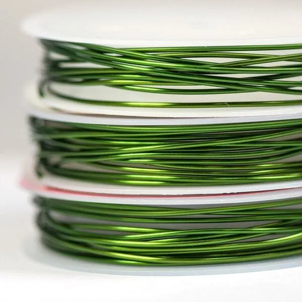 проволока медная, цвет зеленый, 1 мм, 2,5 м