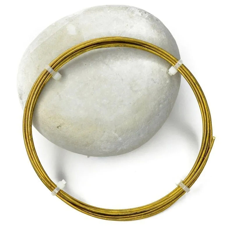проволока латунная для wire wrap, без покрытия, d 1.5  мм, 3.1 м