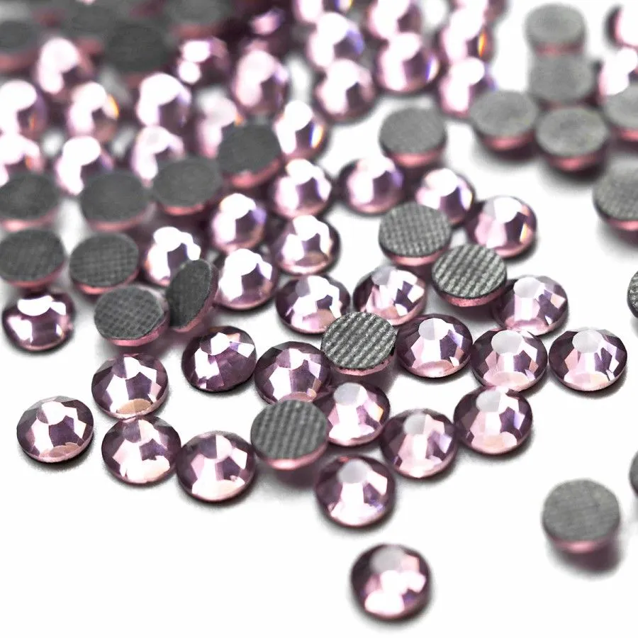 стразы термоклеевые горячей фиксации dmc, аметист светлый, ss20