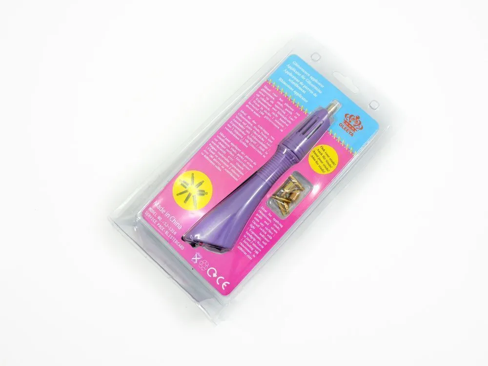 инструмент, паяльник для стразов с насадками