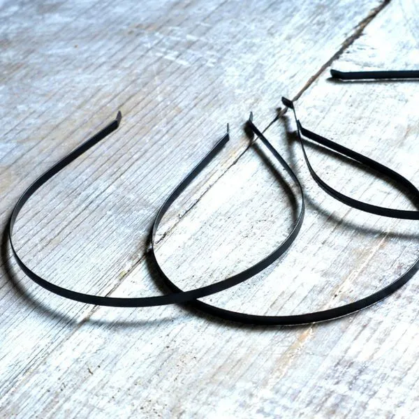 основа для ободка, цвет черный, 5х1 мм