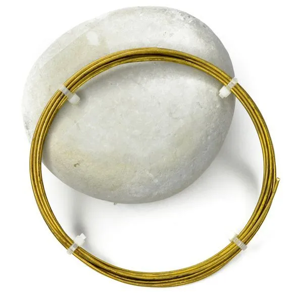 проволока латунная для wire wrap, без покрытия, d 1.5  мм, 3.1 м