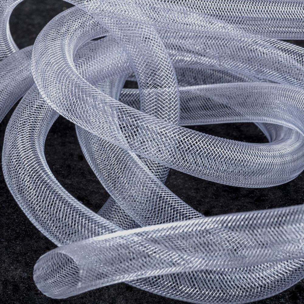 ювелирная сетка, пластик, цвет серый, диаметр 16 мм