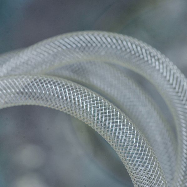 ювелирная сетка, пластик, цвет айвори, диаметр 8 мм