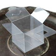 Коробка сборная "Simple", пластик PVC, цвет прозрачный, 5х5х5 см