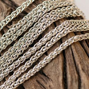 Цепочка "Касан", цвет платина, звено 5х4x1 мм