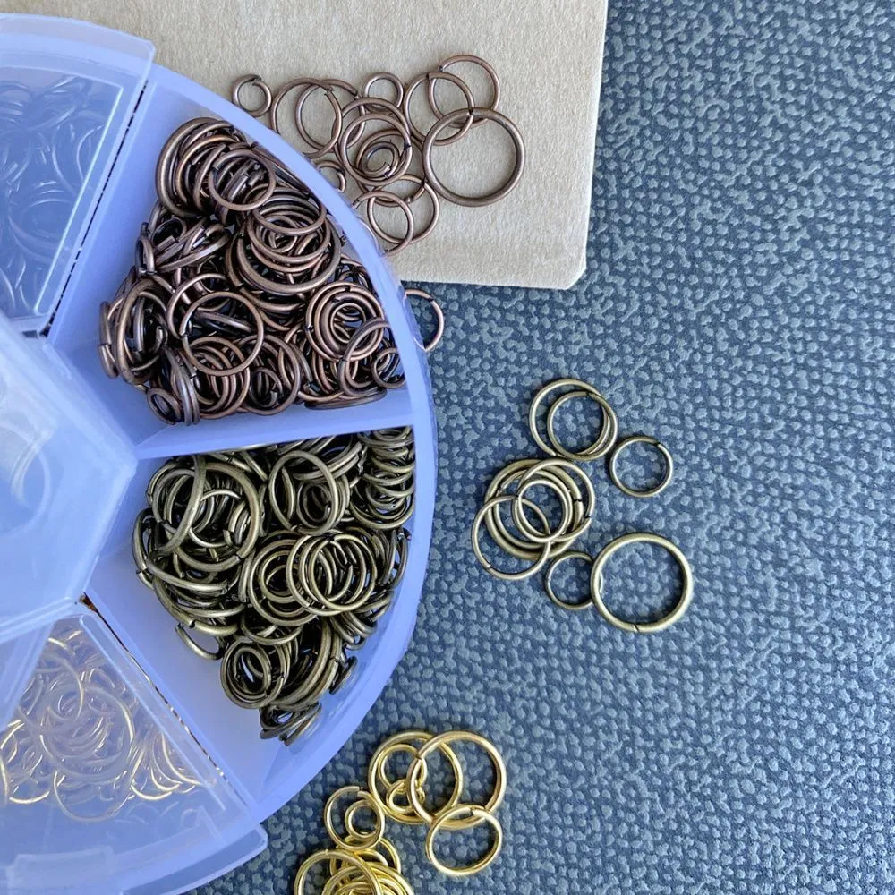 набор соединительных колечек, 550 шт.